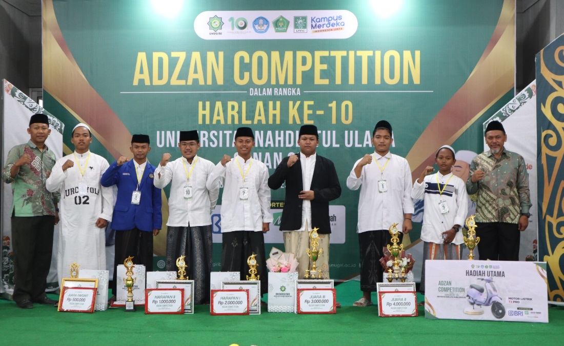 UNUGIRI Gelar Adzan Competition dalam Rangka 10 Tahun Berdiri